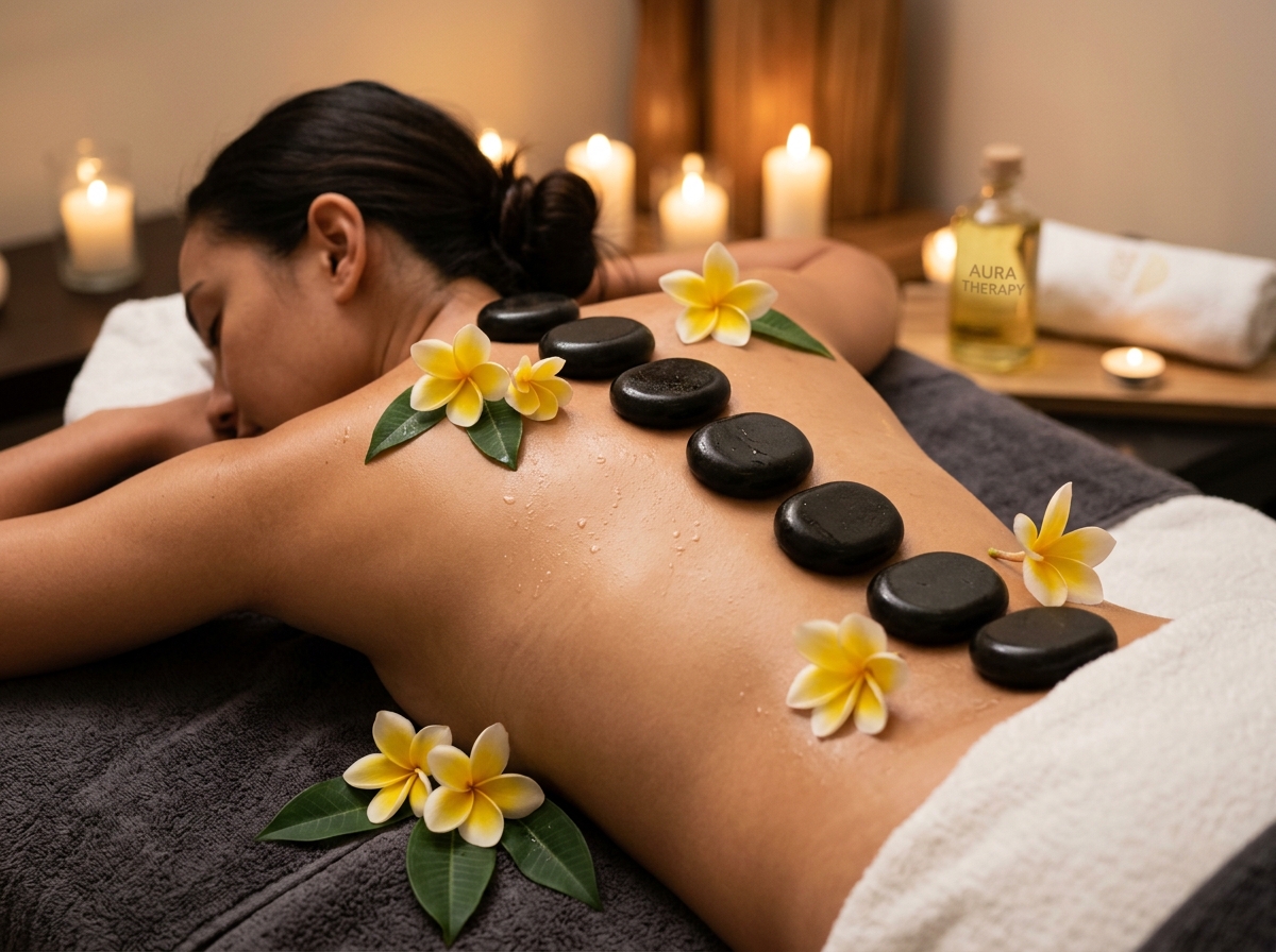 Warm Basalt Hot Stone Therapy Showmeera