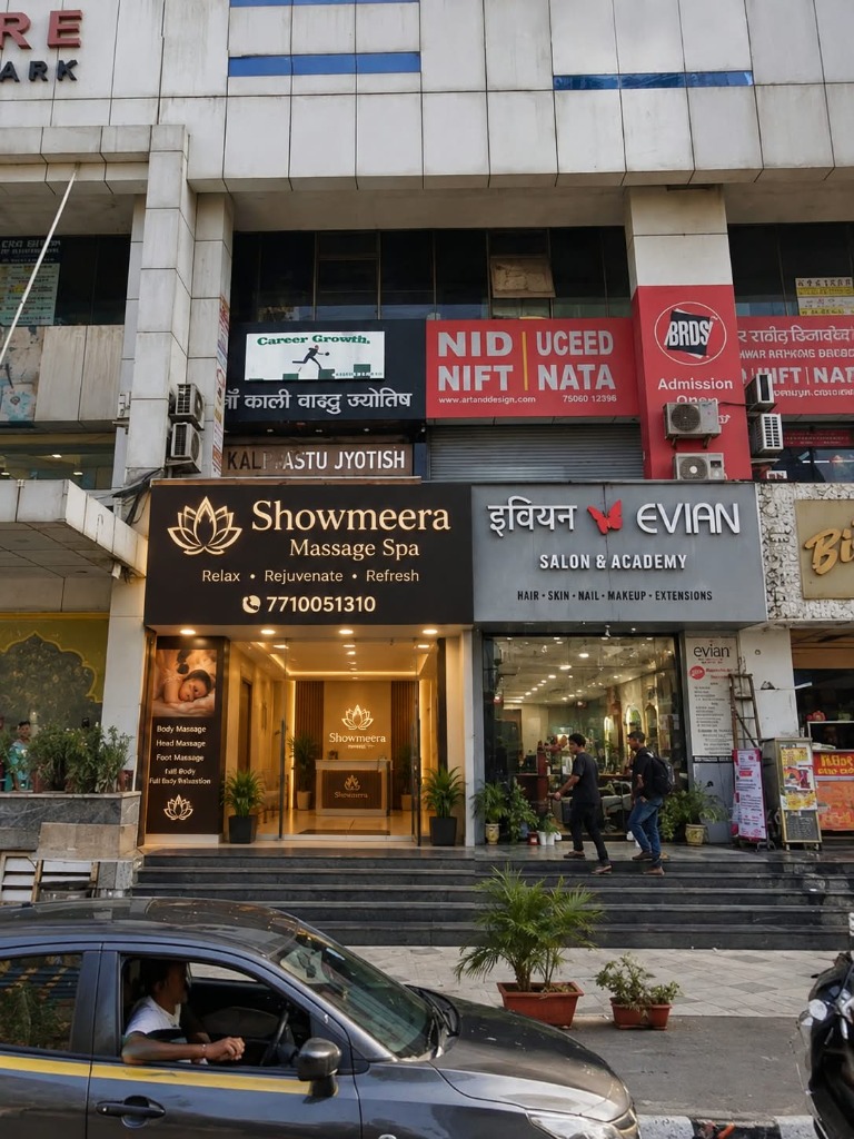 Showmeera Massage Spa Haware Infotech Park Storefront